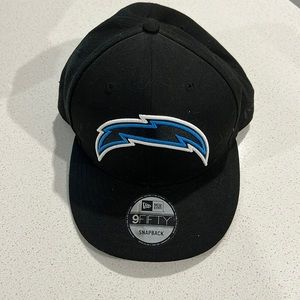 LOS ANGELES CHARGERS Black 9FIFTY Snapback